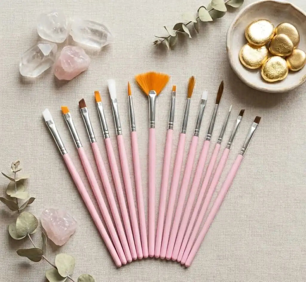 14 Piece Nail Art Brushes Set