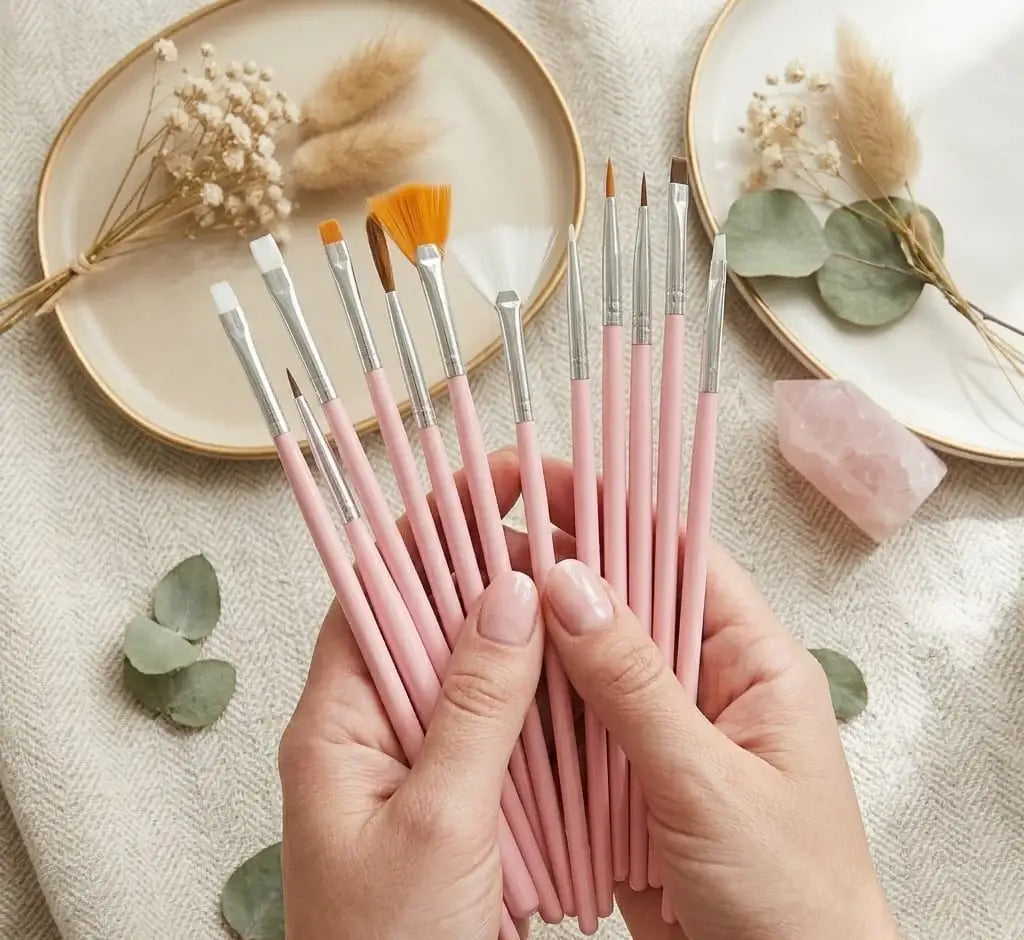 14 Piece Nail Art Brushes Set