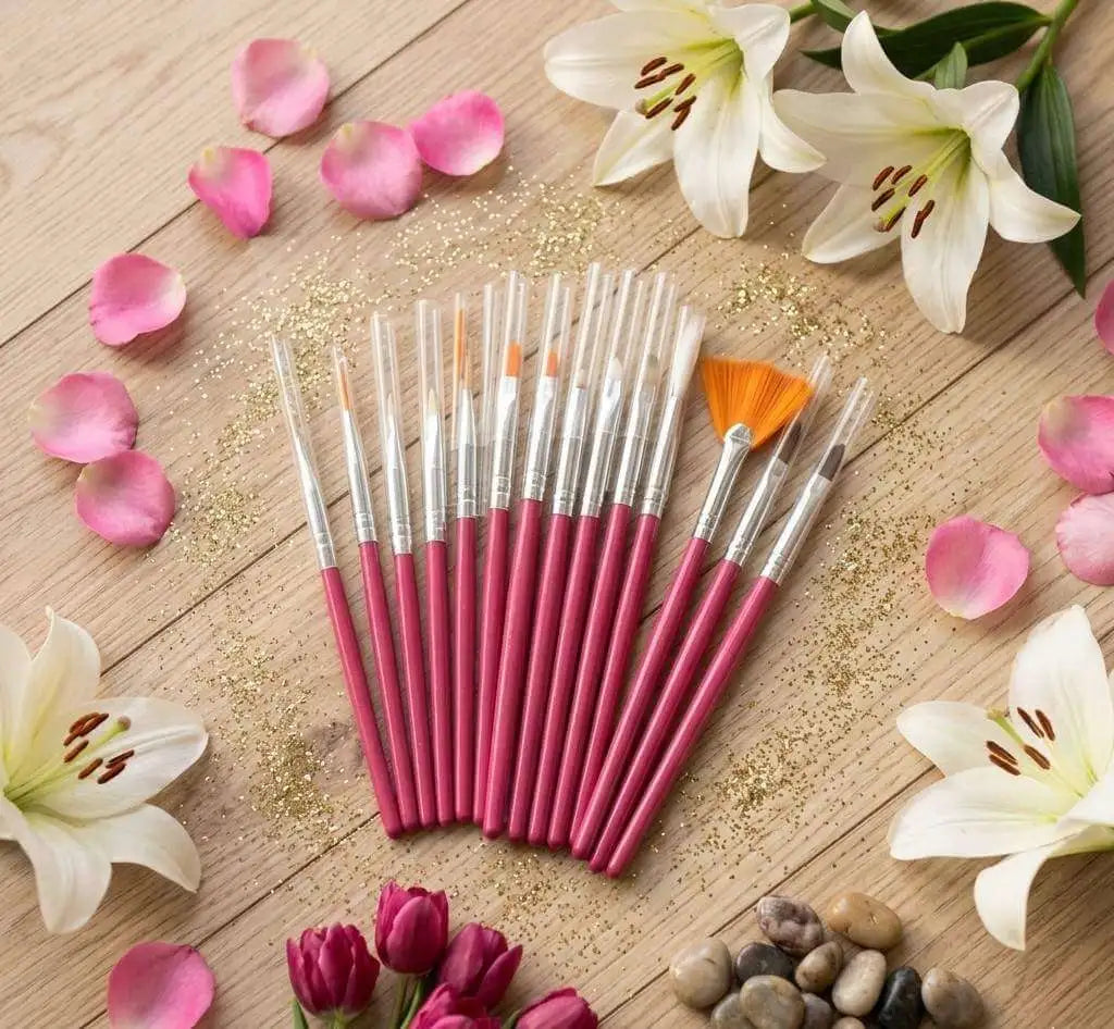 18 Nail Art brushes