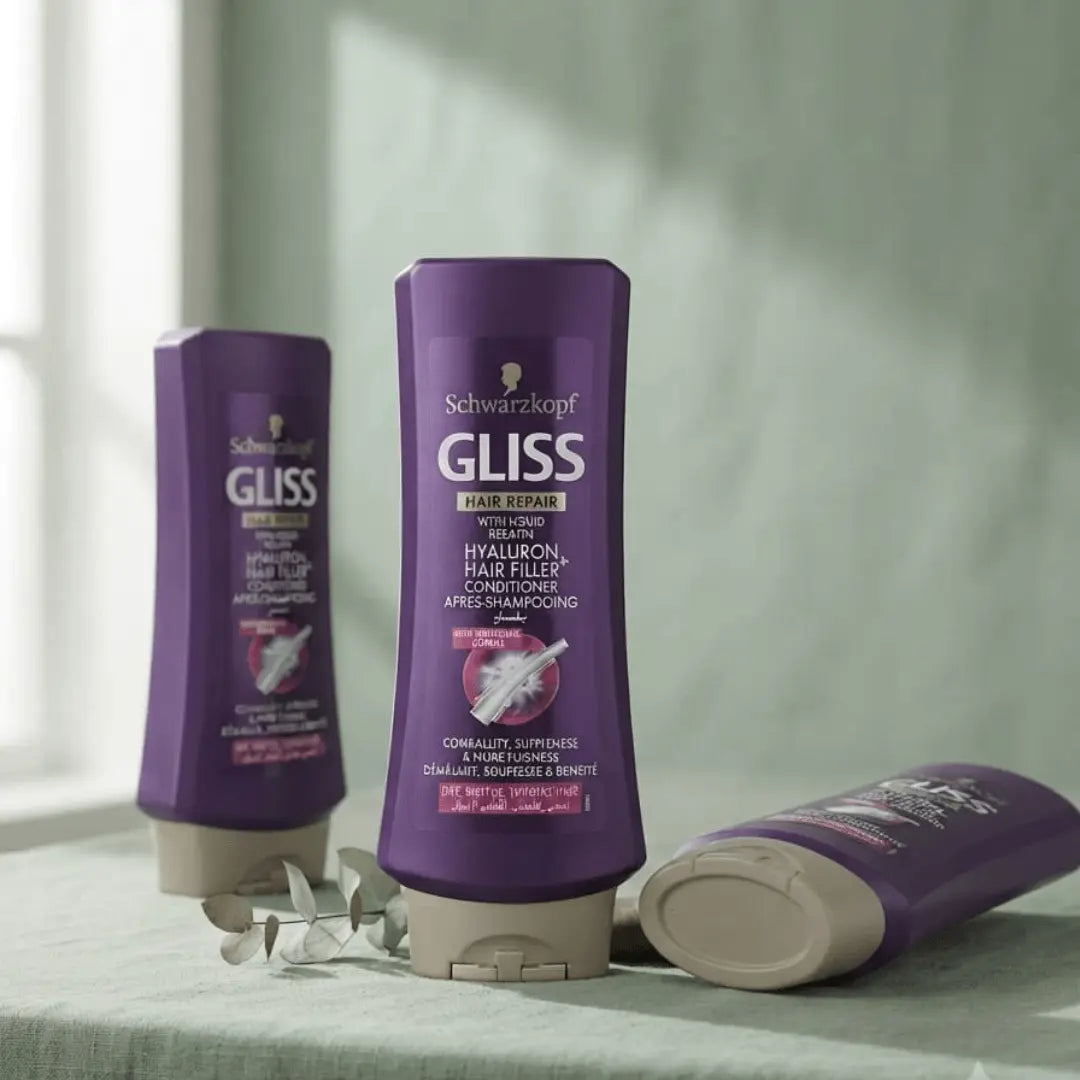 Schwarzkopf Gliss Hair Repair With Liquid Keratin Hyaluron Hair Filler Conditioner 400ML