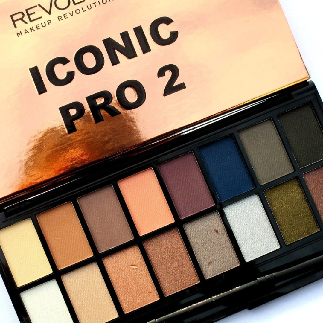 Iconic Pro 2 Eyeshadow Palette Revolution Beauty Makeup