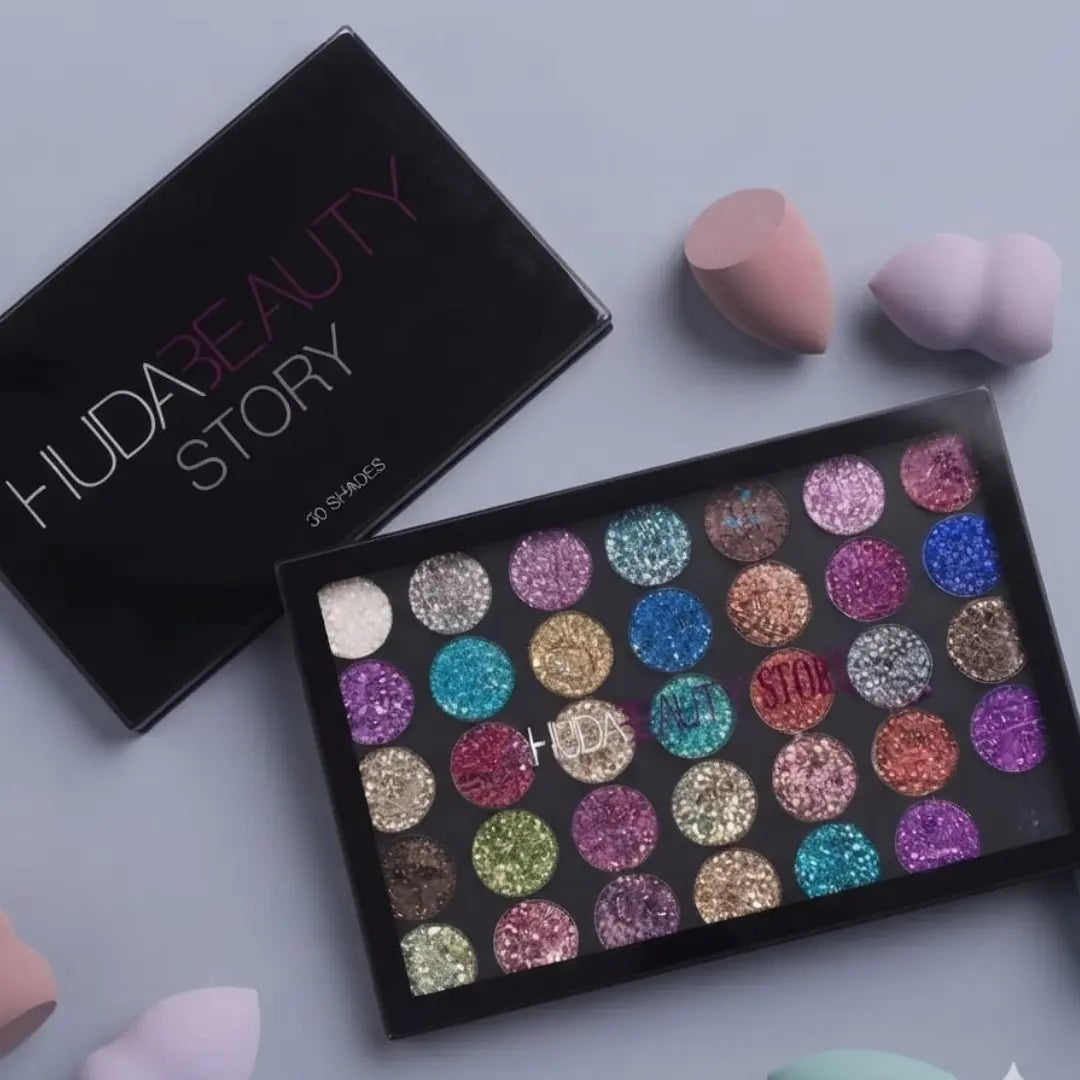Huda Beauty Story 35W Second Nature Eyeshadow Palette