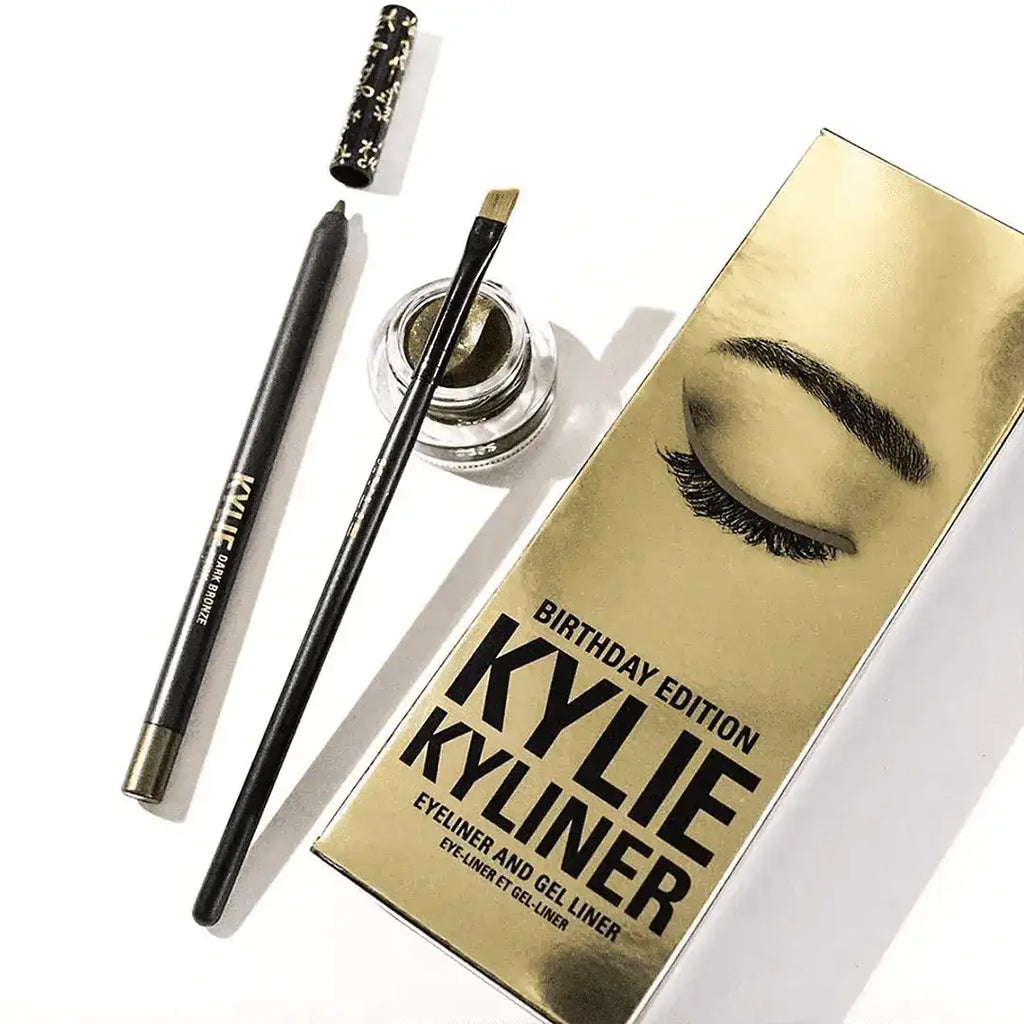 Kylie Gel Liner Set Liner Pencil, Gel Liner and Applicator