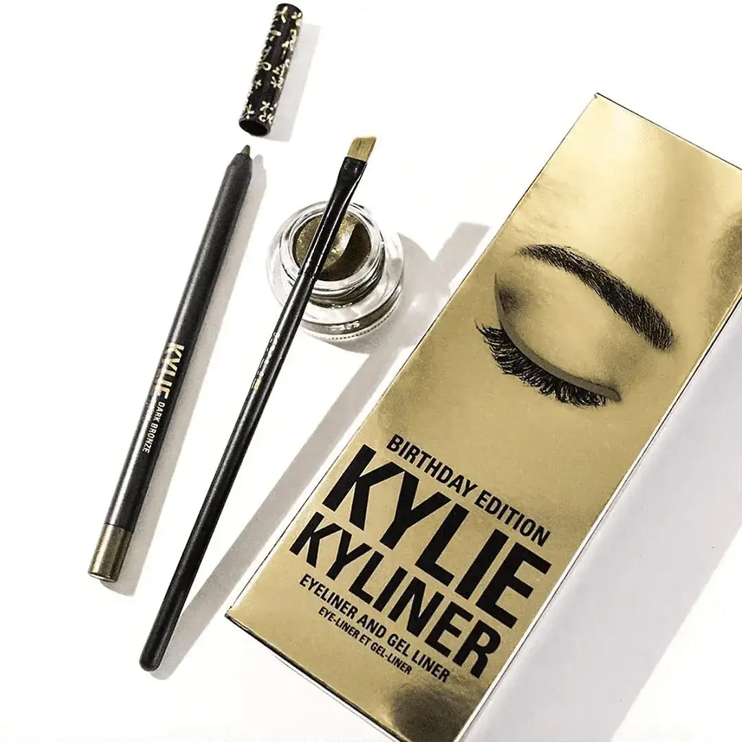 Kylie Gel Liner Set Liner Pencil, Gel Liner and Applicator