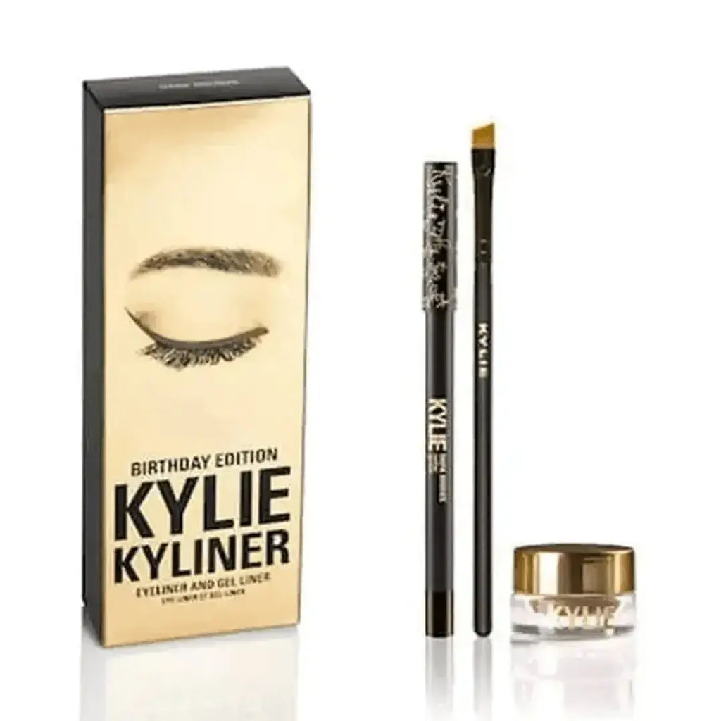 Kylie Gel Liner Set Liner Pencil, Gel Liner and Applicator