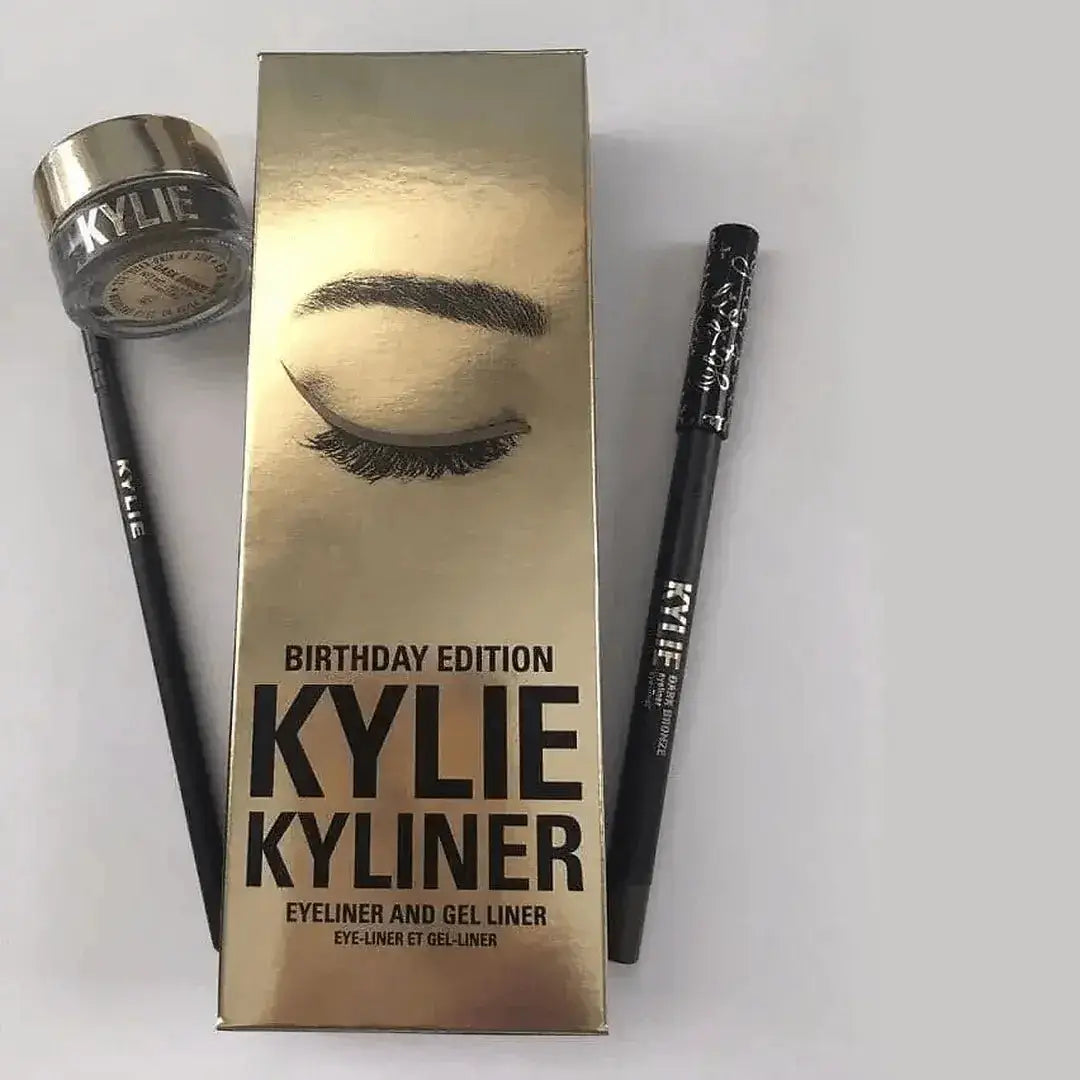 Kylie Gel Liner Set Liner Pencil, Gel Liner and Applicator
