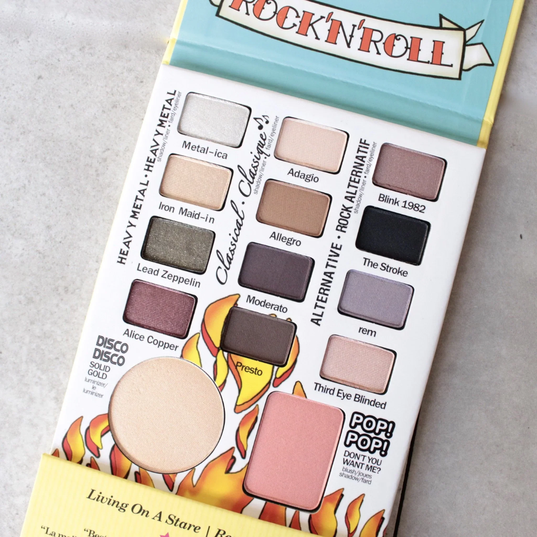 The Balm Jovi Rockstar Face Palette