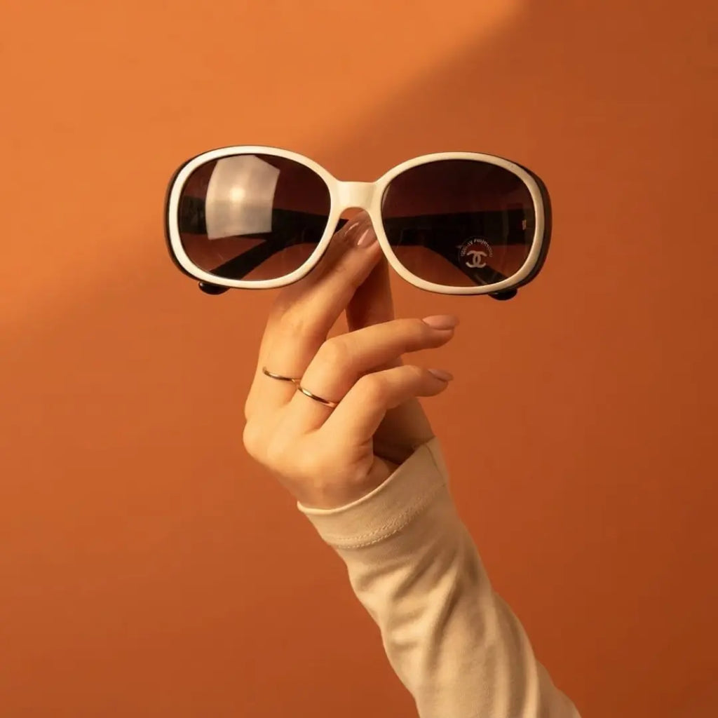 Chanel oversized sunglasses