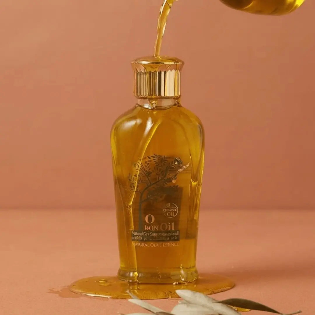 Olive Hair Oil in Yellow