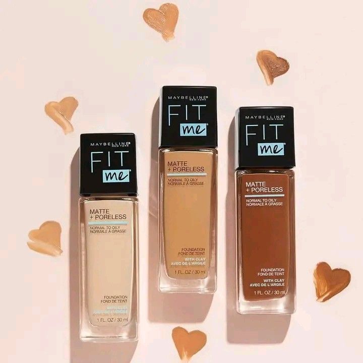 Fit Me - Matte + Poreless Glass Foundation 30ml