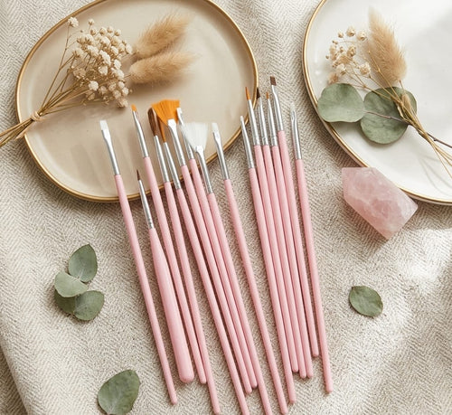 14 Piece Nail Art Brushes Set