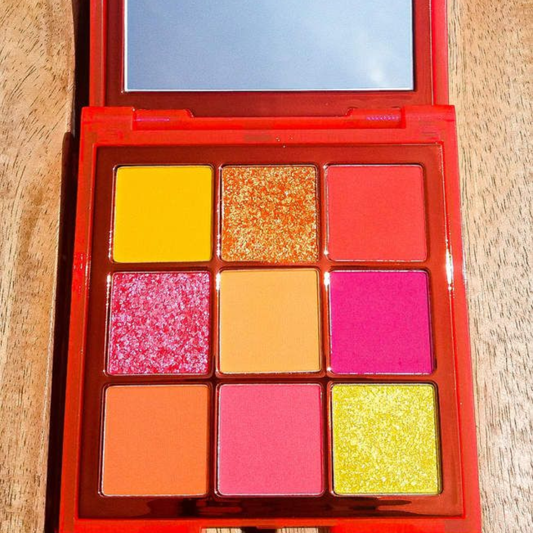 Huda Beauty Neon Orange Eyeshadow Pallete