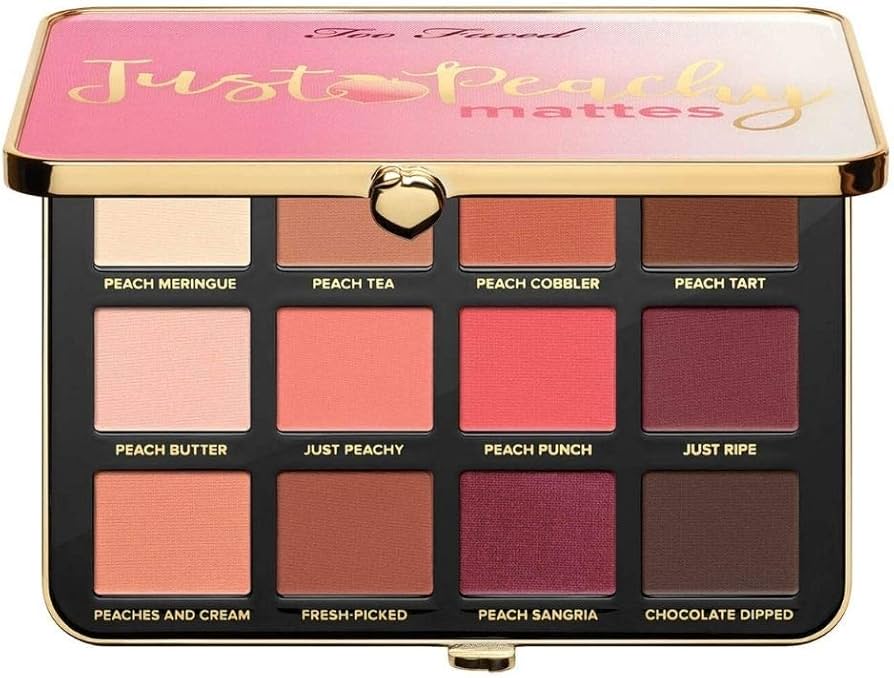 Too Faced Just Peach Matte  Eyeshadow Palette