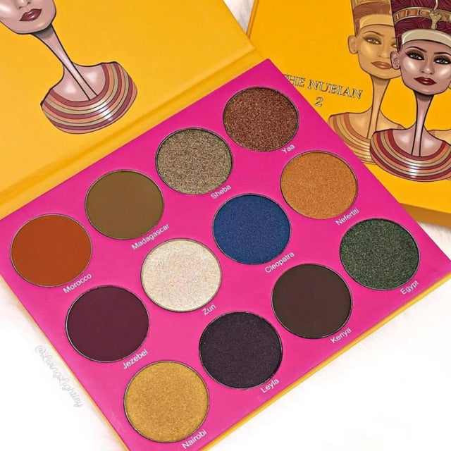 The Nubian 2 Eyeshadow Palette Juvia’s Place