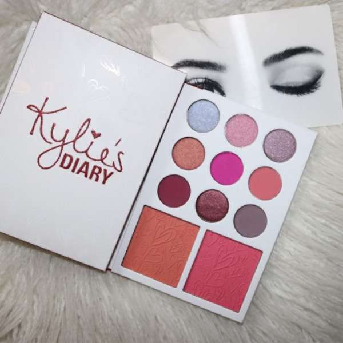 Kylie Cosmetics: Kylie’s Diary Palette Eyeshadows