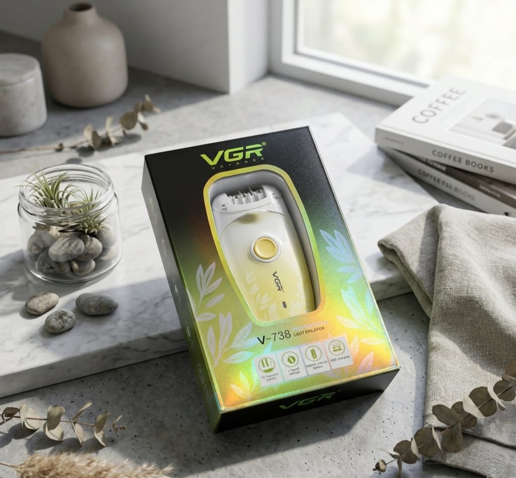 VGR Epilator V-738