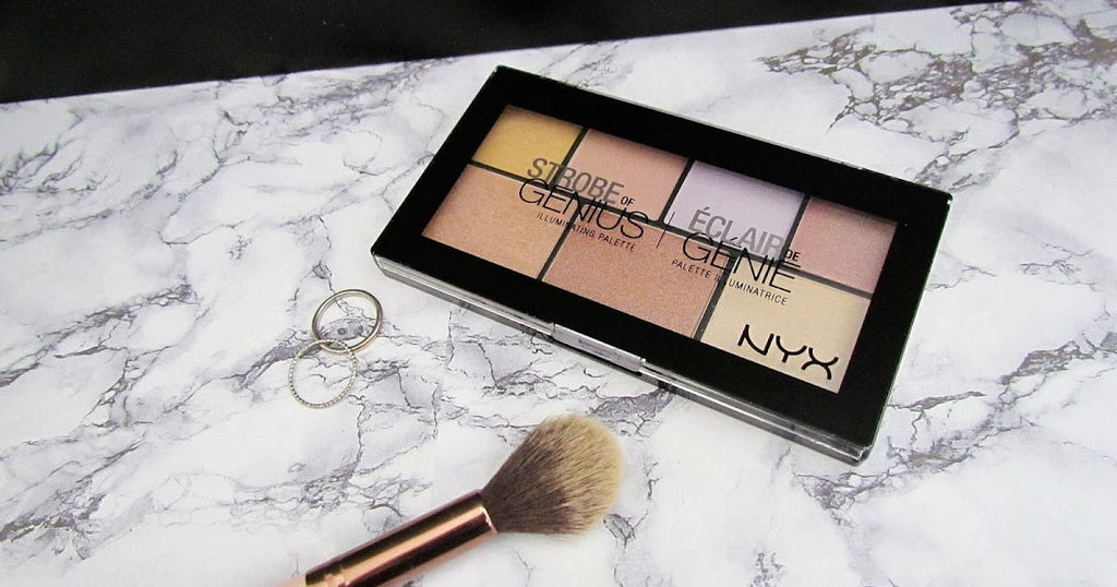 NYX Strobe of Genius illuminating Highlighter Palette