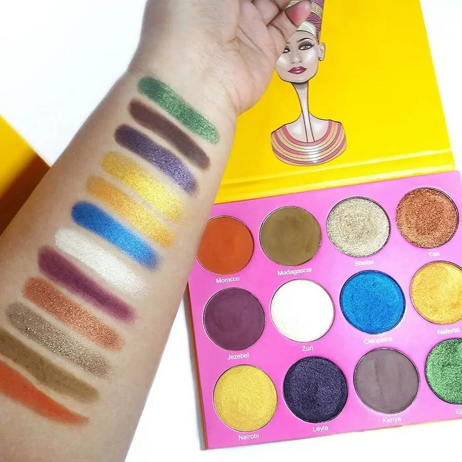 The Nubian 2 Eyeshadow Palette Juvia’s Place