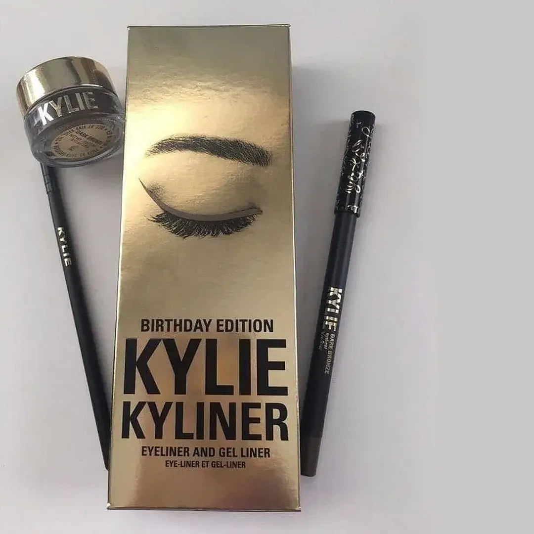 Kylie Gel Liner Set Liner Pencil, Gel Liner and Applicator