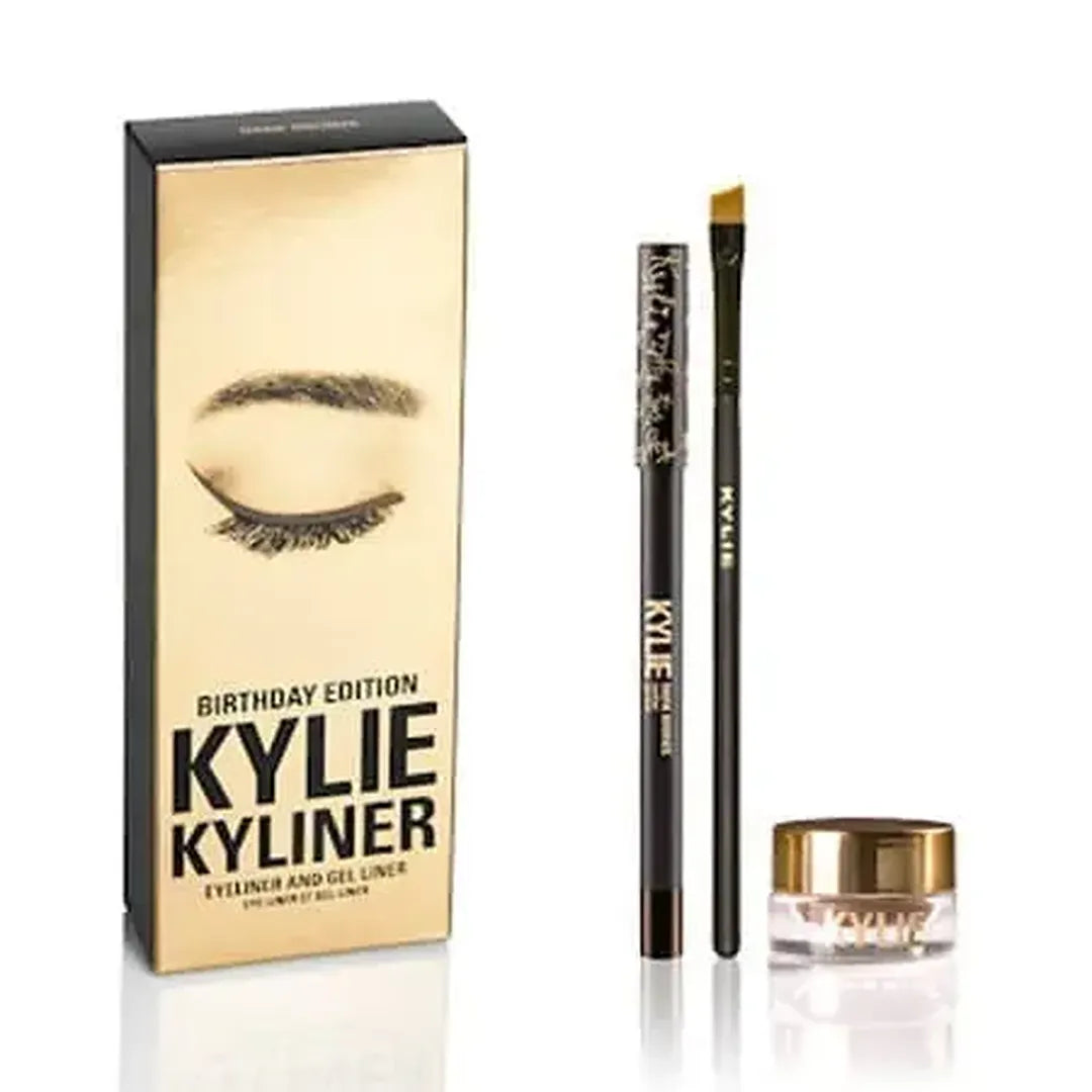Kylie Gel Liner Set Liner Pencil, Gel Liner and Applicator