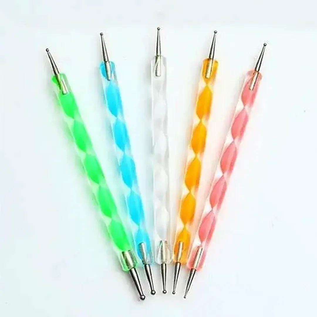 Double Sided Nail Art Dotting Tool 5 Pieces