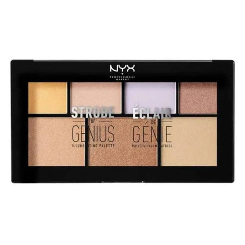 NYX Strobe of Genius illuminating Highlighter Palette