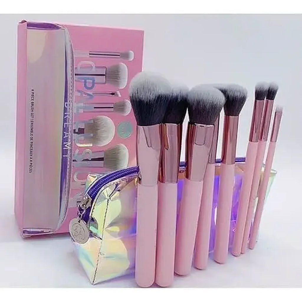 BH Cosmetics Opallusion Dreamy 8 Piece Brush Set