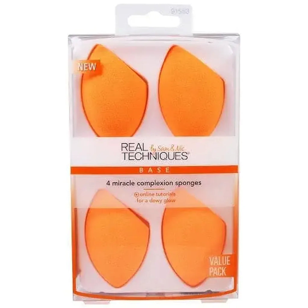 Base 4 Miracle Complexion beauty blender Set Real Techniques