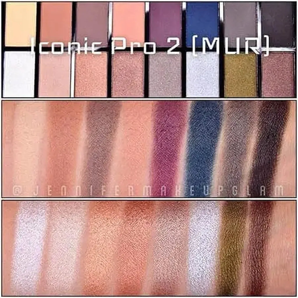 Iconic Pro 2 Eyeshadow Palette Revolution Beauty Makeup