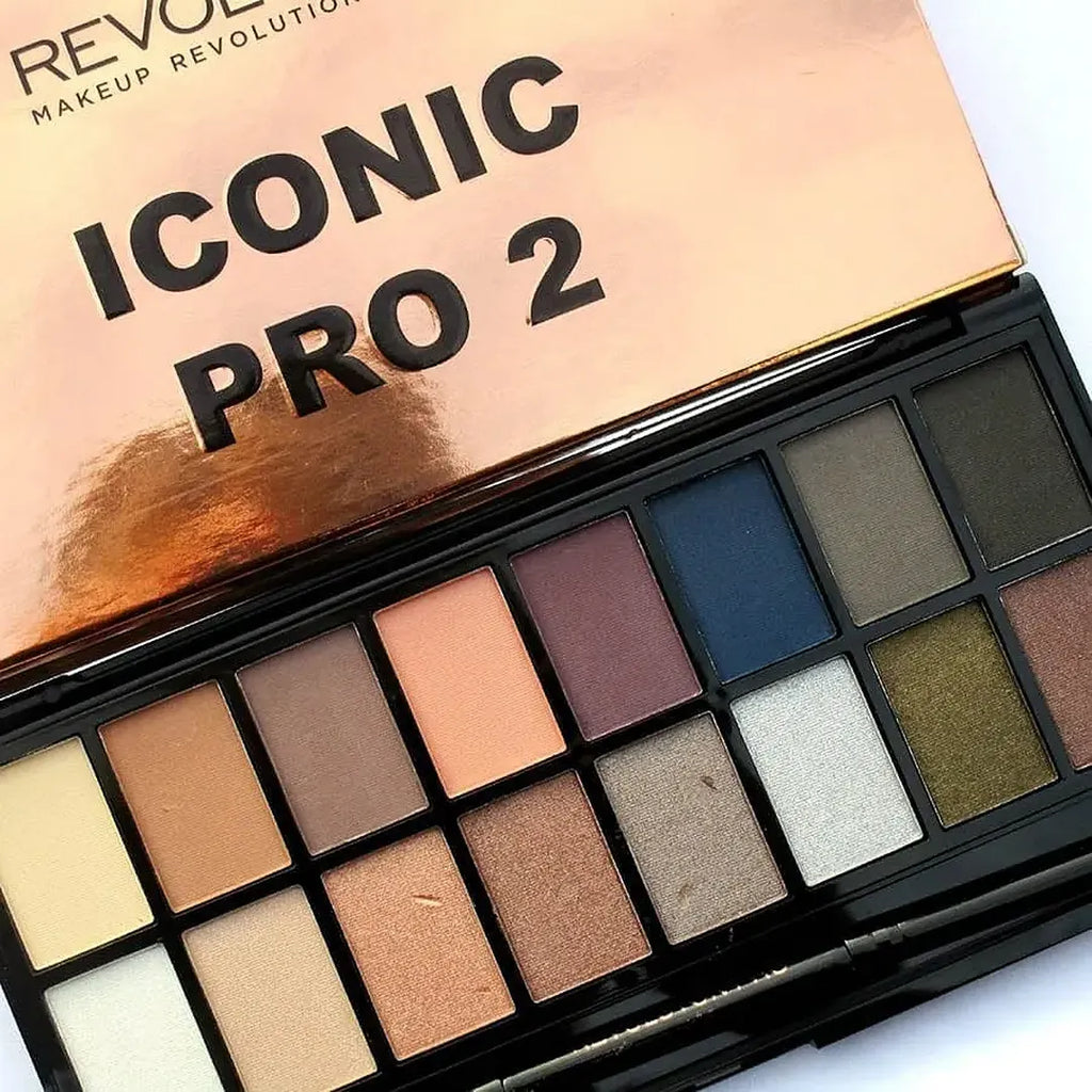 Iconic Pro 2 Eyeshadow Palette Revolution Beauty Makeup