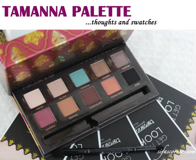 Tamanna Palette Swatches (Dress your Face)