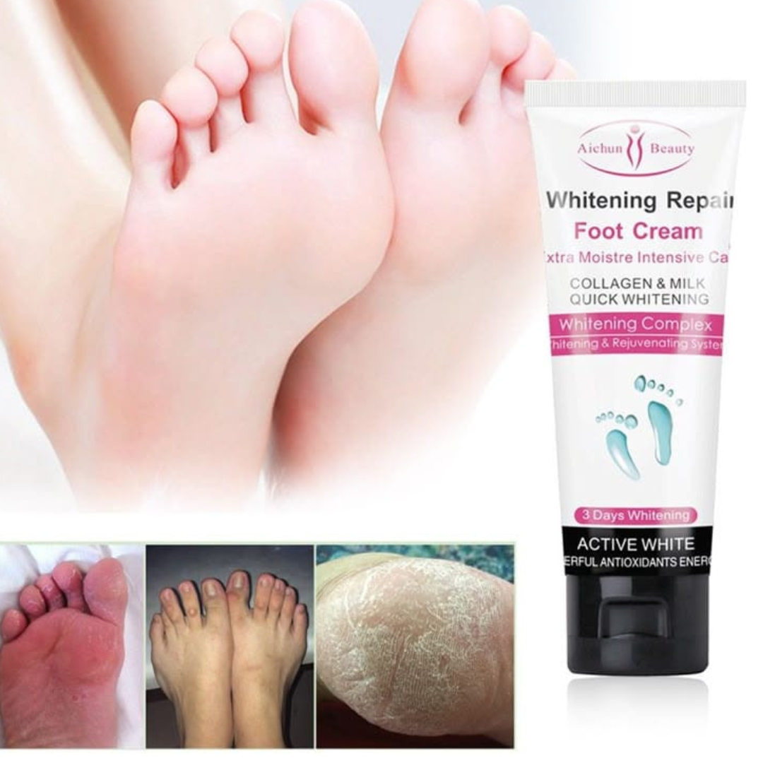 Whitening Repair Foot Cream – Collagen  Milk