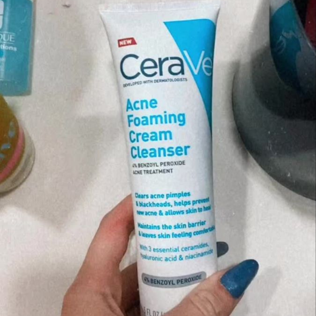 CeraVe  Acne Foaming Cream Cleanser