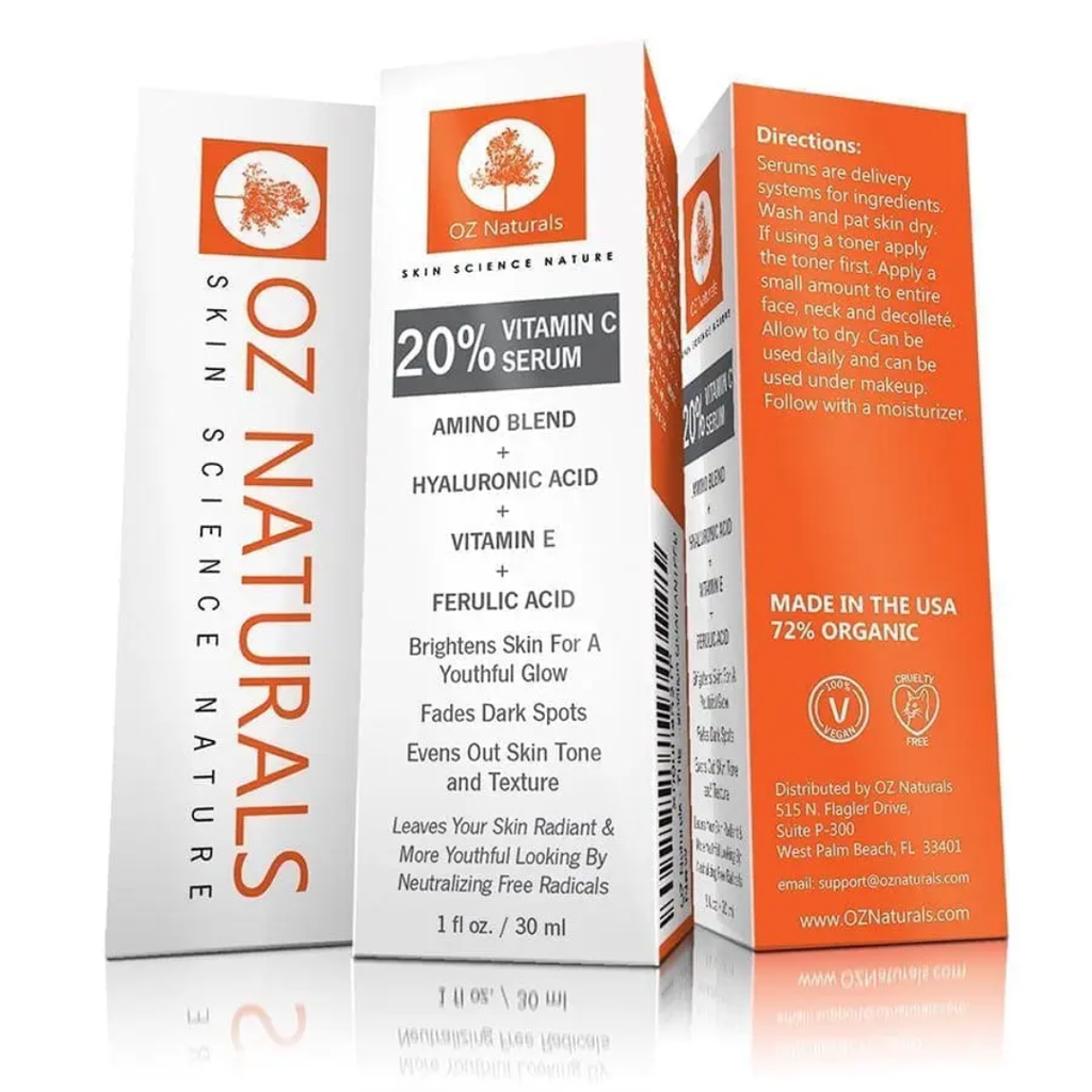 OZNaturals Vitamin C Facial Serum