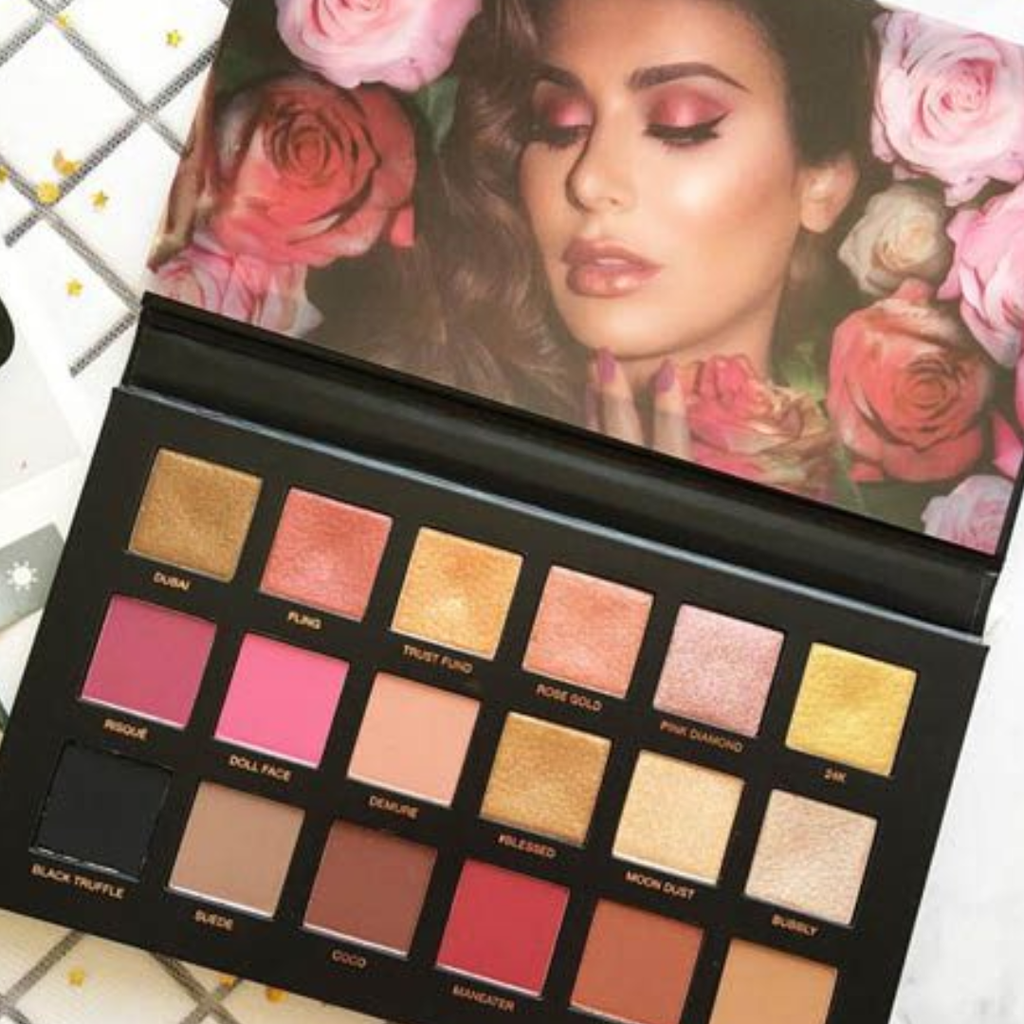 Huda Beauty Rose Gold Eyeshadow palette