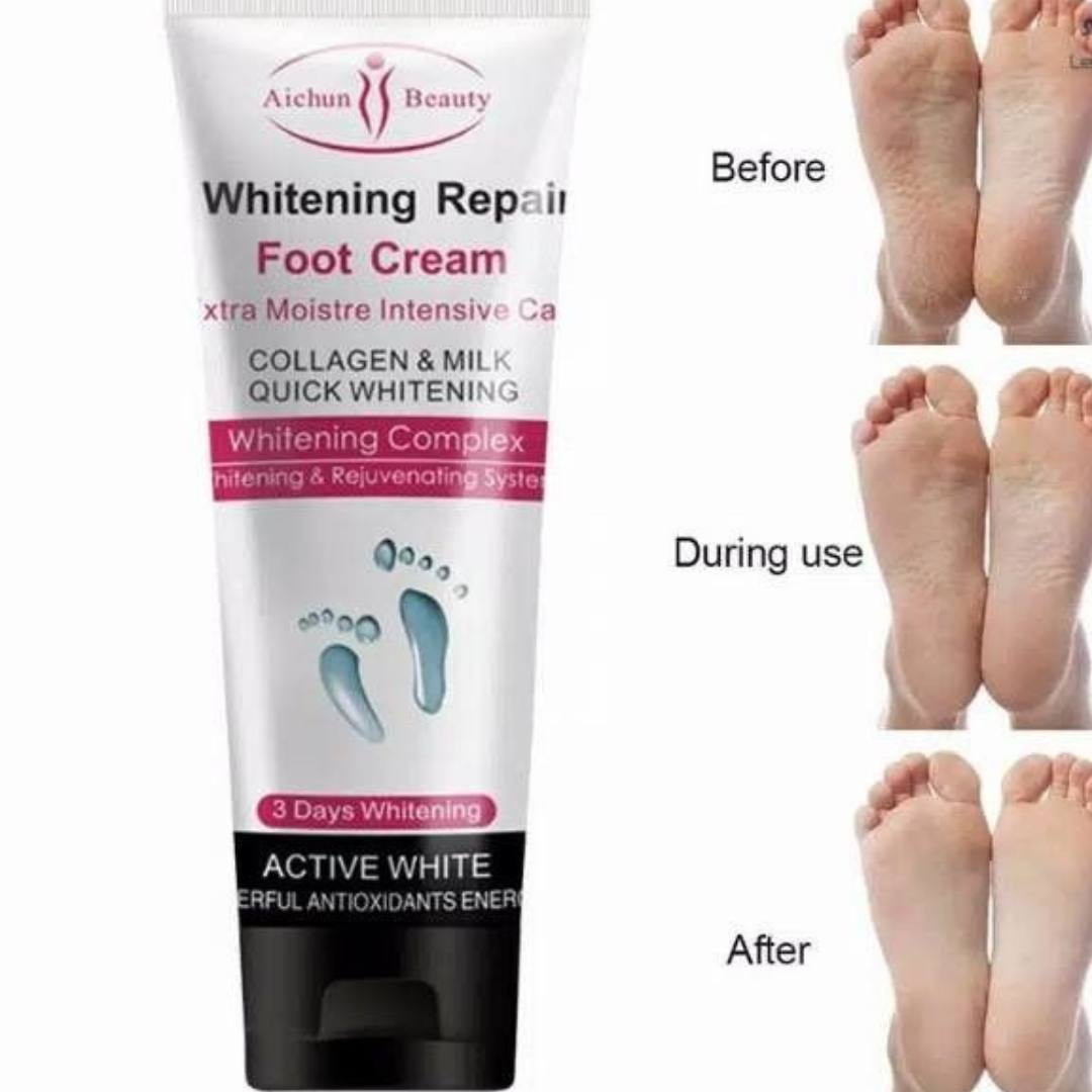 Whitening Repair Foot Cream – Collagen  Milk