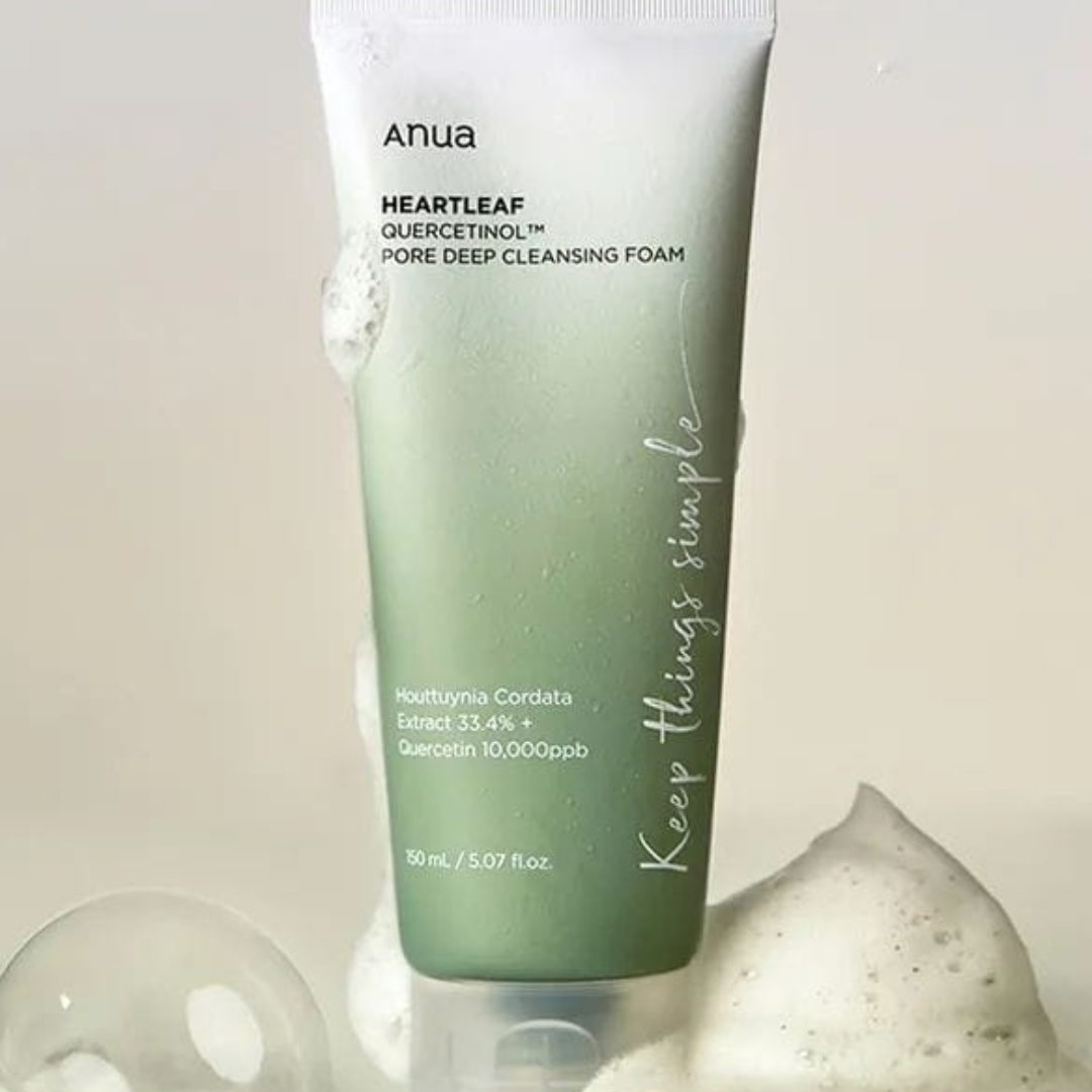 Anua Keep Thing Heart Leaf Pore Deep Cleansing Foam