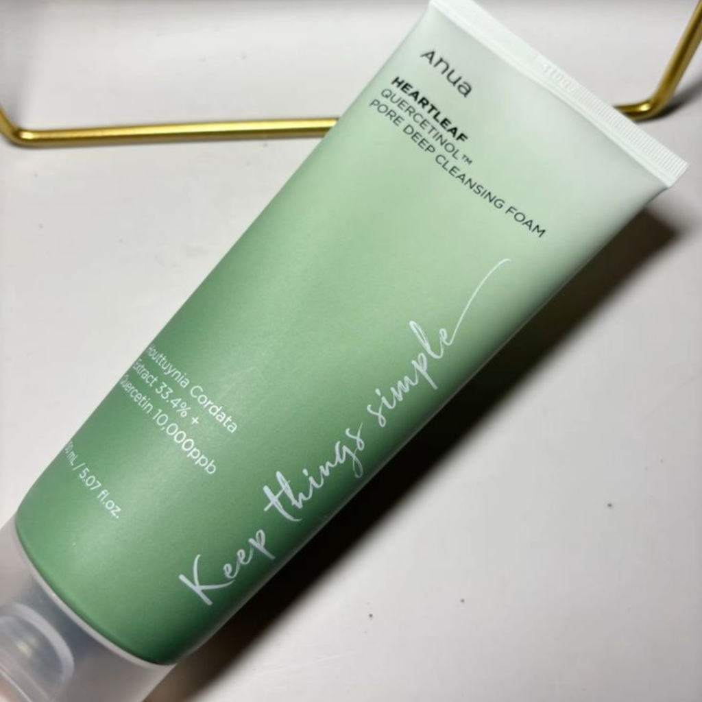 Anua Keep Thing Heart Leaf Pore Deep Cleansing Foam