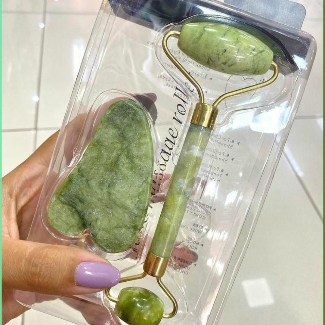 Facial roller gava sha