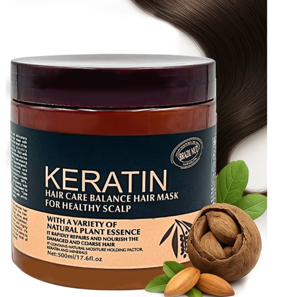 Brazil Nut Keratin Hair Care Balance Hair Mask for Healthy Scalp