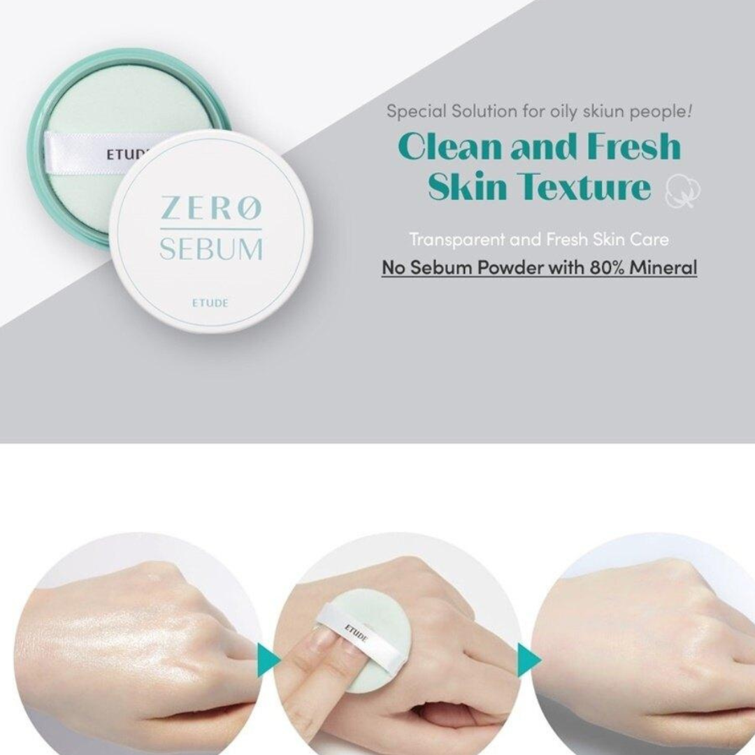 Zero Sebum Drying Powder House of Etude