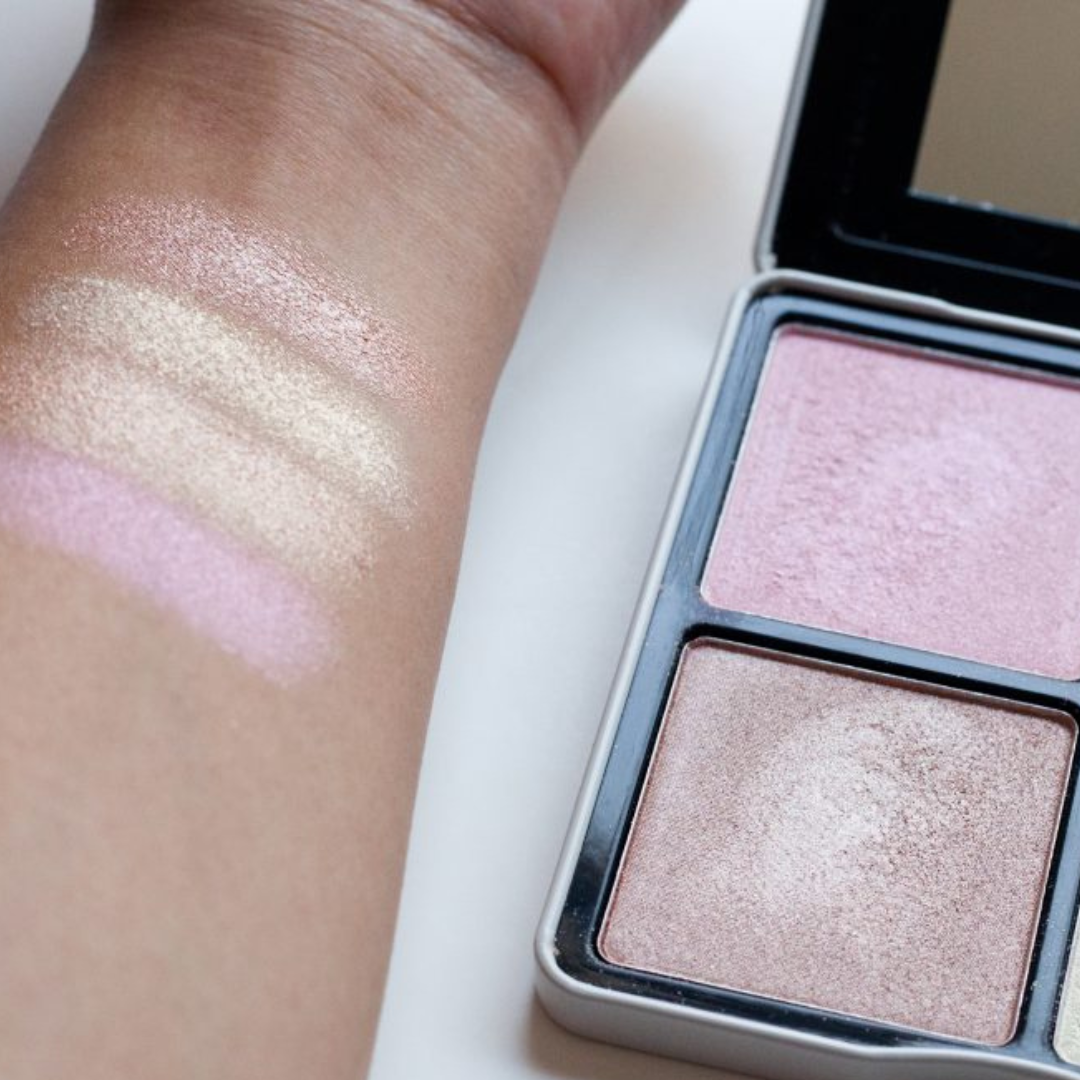 BH Cosmetics Nude Rose Highlight - 4 Color Highlighter Palette