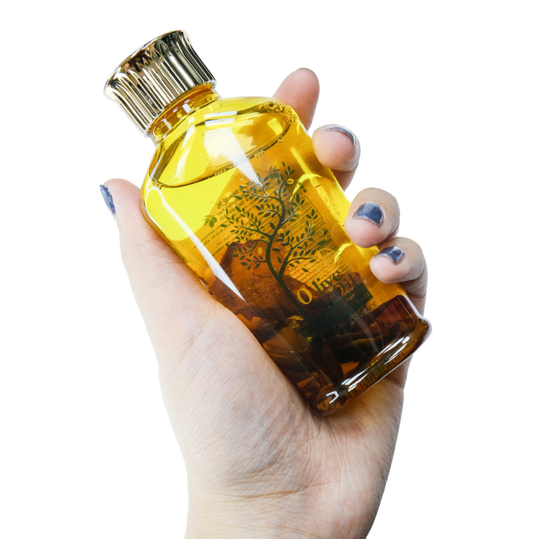 Olive Hair Oil in Yellow