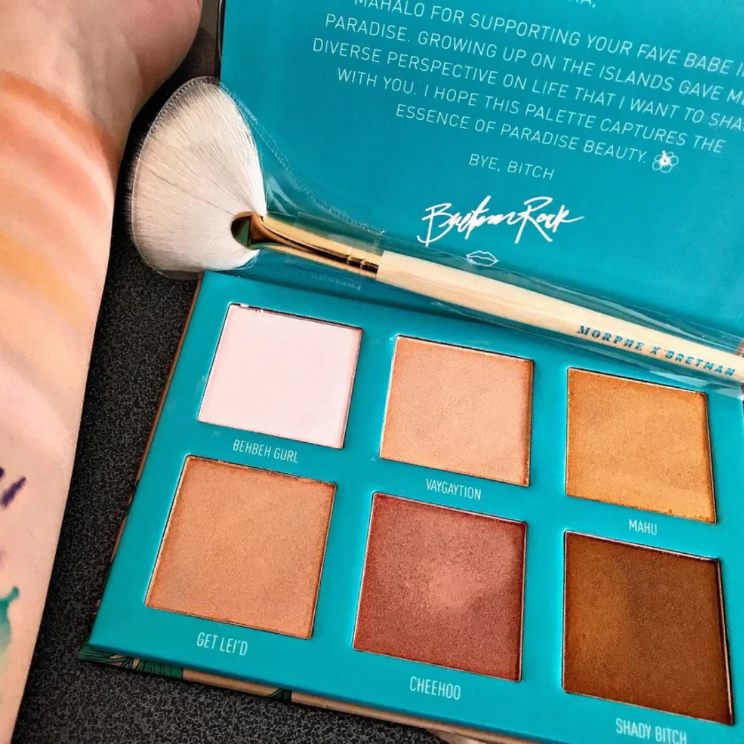 Morphe Basein paradise highlighter palette