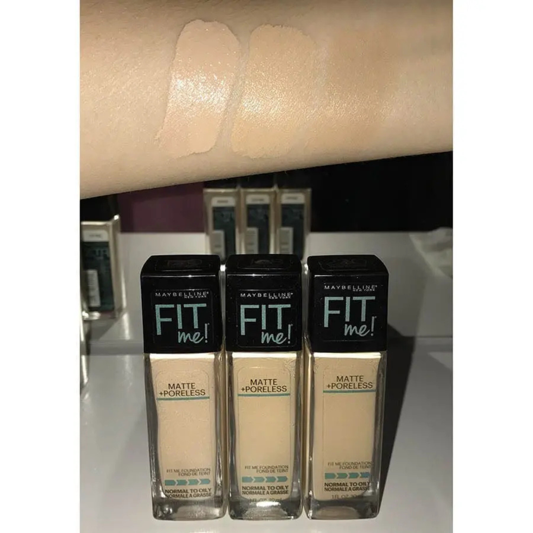 Fit Me - Matte + Poreless Glass Foundation 30ml