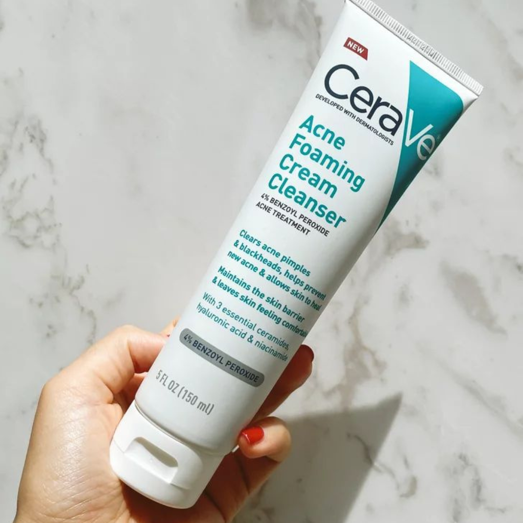 CeraVe  Acne Foaming Cream Cleanser
