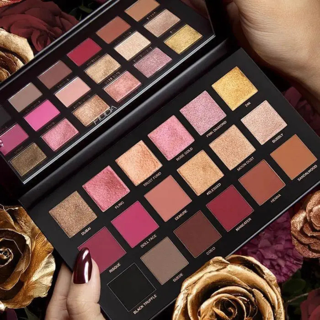 Huda Beauty Rose Gold Eyeshadow palette