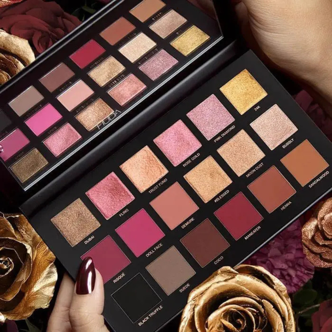 Huda Beauty Rose Gold Eyeshadow palette