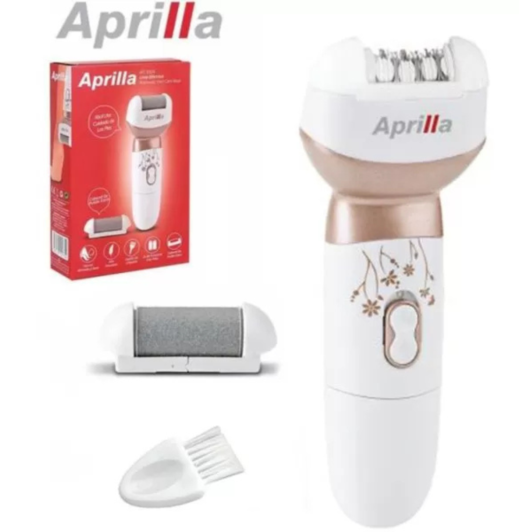 Aprilla 3in1 Epilator, Exfoliator & Buffer Face & Body