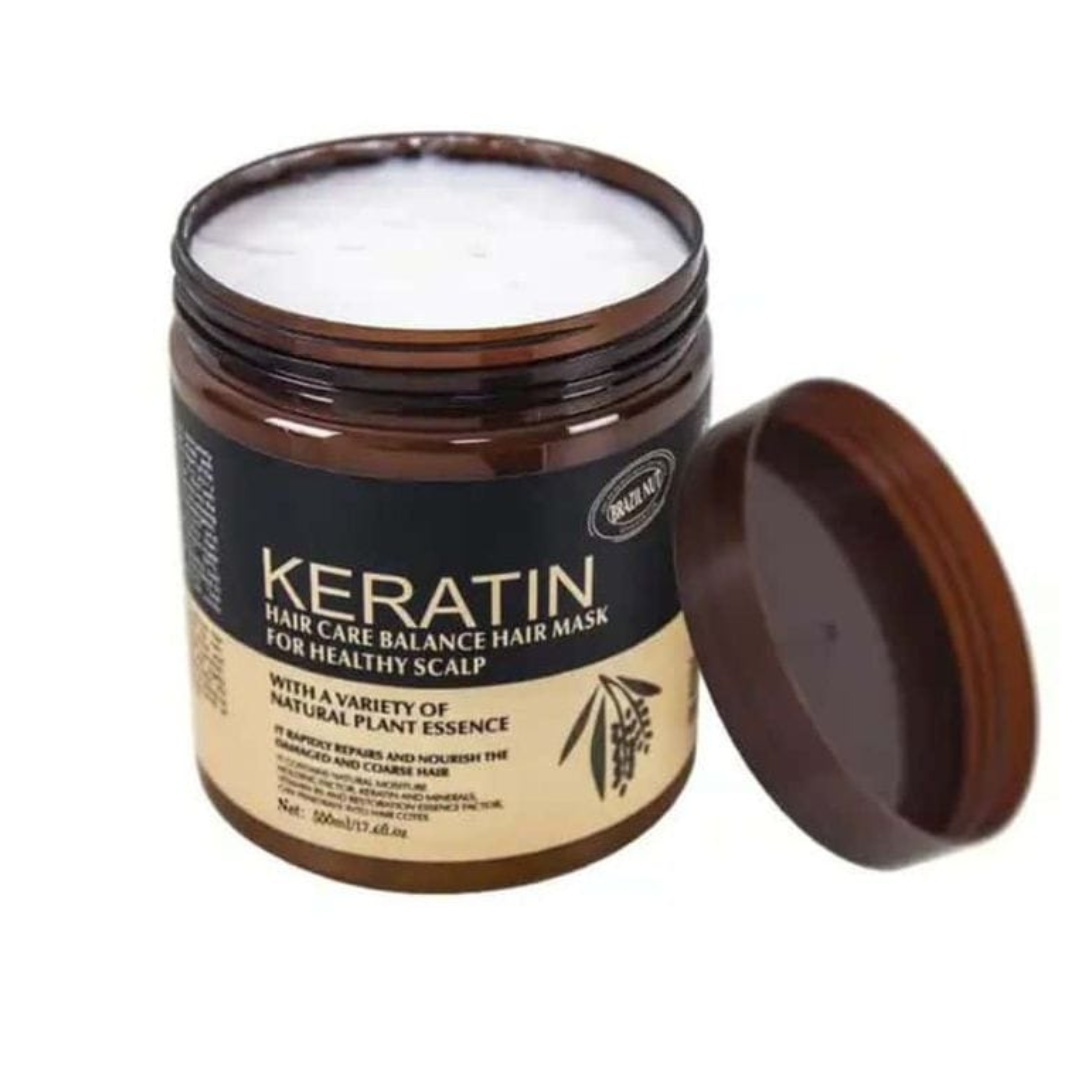 Brazil Nut Keratin Hair Care Balance Hair Mask for Healthy Scalp